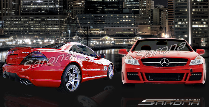 Custom Mercedes SL  Convertible Body Kit (2009 - 2012) - $1990.00 (Manufacturer Sarona, Part #MB-093-KT)